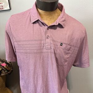 Travis Mathew Mens XXL TTG Mens Short Sleeve Polo with Pocket